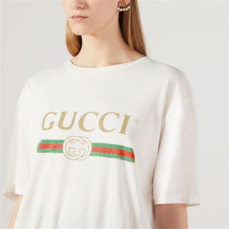 gucci t-shirt damen zalando|gucci tee shirts for women.